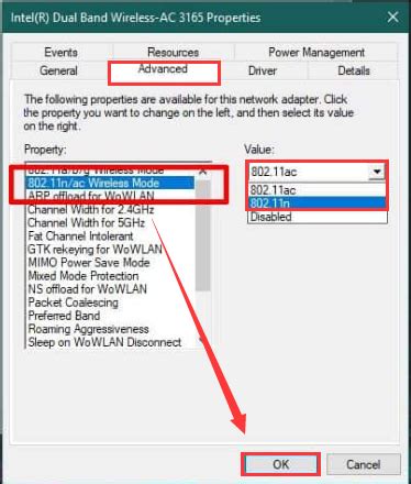 best mode for 5ghz wifi.